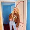 Solid High Waist Washed Casual Denim Jeans Woman,Summer ELF Pure Ripped Hole Chic Sexy Ladies,Daily Trousers