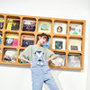 Solid Rabbit Applique Casual Women Overall Denim Jeans,Summer High Waist Straight Pocket Ladies,Daily Jumpsuits