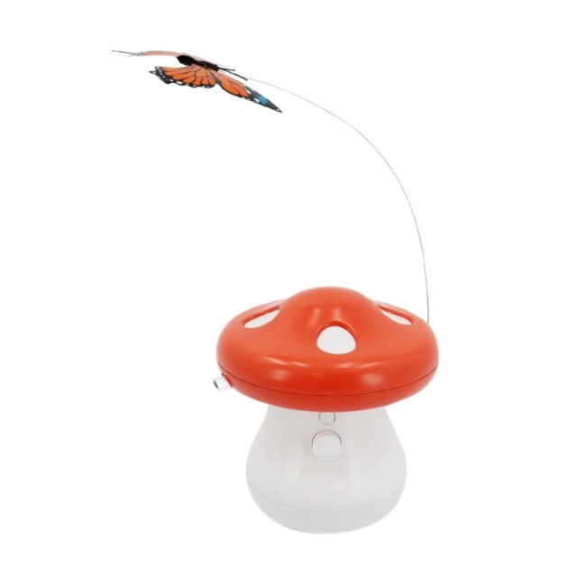 Smart Interactive Cat Toy Automatic Rotating Mode Toy Cats Funny Pet Game Electronic Cat Toy butterfly Feather Toys Kitty | Vimost Shop.