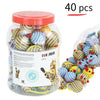 40pcs/pack Colorful Feather Cat Toys False Mouse Kitten Cat Toy Mixed Collection | Vimost Shop.
