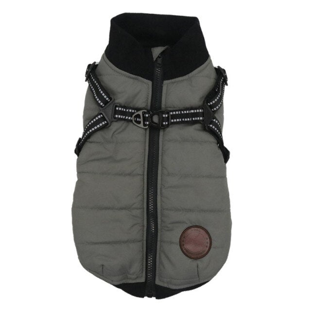 Waterproof Dog Clothes Winter Warm Pet Vest Zipper Jacket Coat For Small Medium Large Dogs Pug Chihuahua Ropa Para Perros | Vimost Shop.