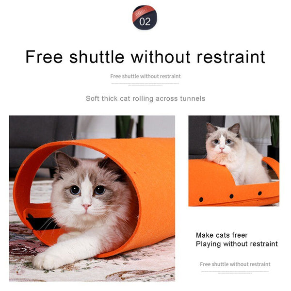 Pet Cat Tunnel Toys DIY Combination Pet Cat Kitty Training Interactive Fun Toy For Cats Rabbit Animal Play Tunnel Tubes | Vimost Shop.