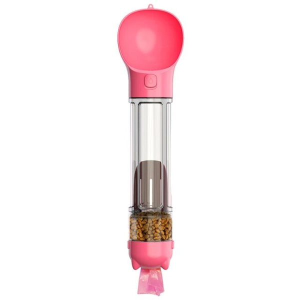 Portable Pet Dog Water Bottle Feeder Bowl Water Food Bottle Pets Outdoor Travel Drinking Dog Bowls Water Bowl for Dogs | Vimost Shop.