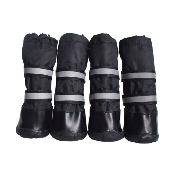 4pcs/set Antiskid Puppy Shoes Soft-soled Dog Shoes Waterproof Soft Pet Paw Care Pet Accessories Chihuahua Yorkie Shoes | Vimost Shop.