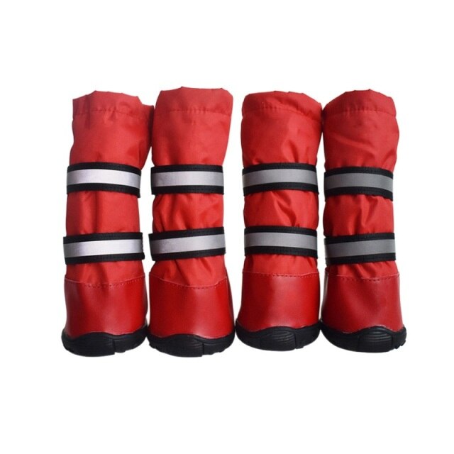 4pcs/set Antiskid Puppy Shoes Soft-soled Dog Shoes Waterproof Soft Pet Paw Care Pet Accessories Chihuahua Yorkie Shoes | Vimost Shop.