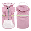 Pet Dog Raincoats Reflective Small Large Dogs Rain Coat Waterproof Jacket Fashion Outdoor Breathable Puppy Clothes 2XL-5XL | Vimost Shop.