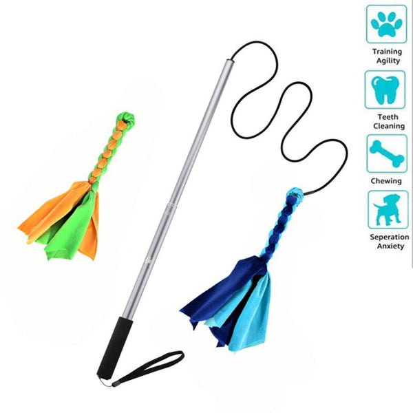 Interactive Dog Cat Feather Toy Feather Teaser Stick Wand Pet Feather Refill Replacement Catcher Product for Kitten | Vimost Shop.