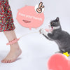 Funny Cat Collar Toy Feather Teaser Stick Interesting Automatic Cat Toy Foot Interactive Cats Teaser Feather Kitten Toys | Vimost Shop.