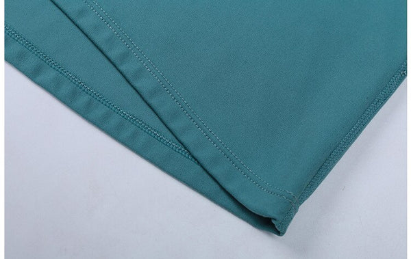 Naked-feel Fabric Skin Friendly Workout Yoga Long Sleeved Shirts Women Breathable Lightweight Loose Running Sport Tops