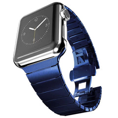 Strap For Apple watch band 44mm 40mm iwatch band 42mm 38mm Stainless Steel Link bracelet metal apple watch series 6 se 5 4 3