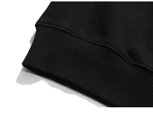 Men Funny Bear Letter Print Hoodie Sweatshirt Men Casual Cozy Oversized Pullover High Street Harajuku Couple Streetwear