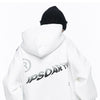 Hoodies Men Hip Hop Graffiti Letter Print Hooded Streetwear Winter Casual Plus Velvet Warm High Street Couple Pullover