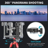 Professional Metal Gimbal Tripod Head 360° Panoramic Head with 100mm Movable Horizontal Axis,Arca-Swiss Standard QR Plate | Vimost Shop.