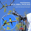 Professional Metal Gimbal Tripod Head 360° Panoramic Head with 100mm Movable Horizontal Axis,Arca-Swiss Standard QR Plate | Vimost Shop.