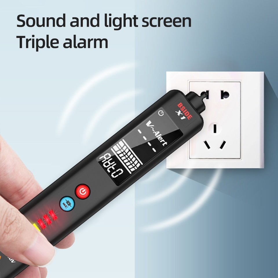 X1/X2 Voltage Detector Tester Smart Multimeter Non-contact Infrared Thermometer EBTN Display Live wire Test pencil Meter | Vimost Shop.