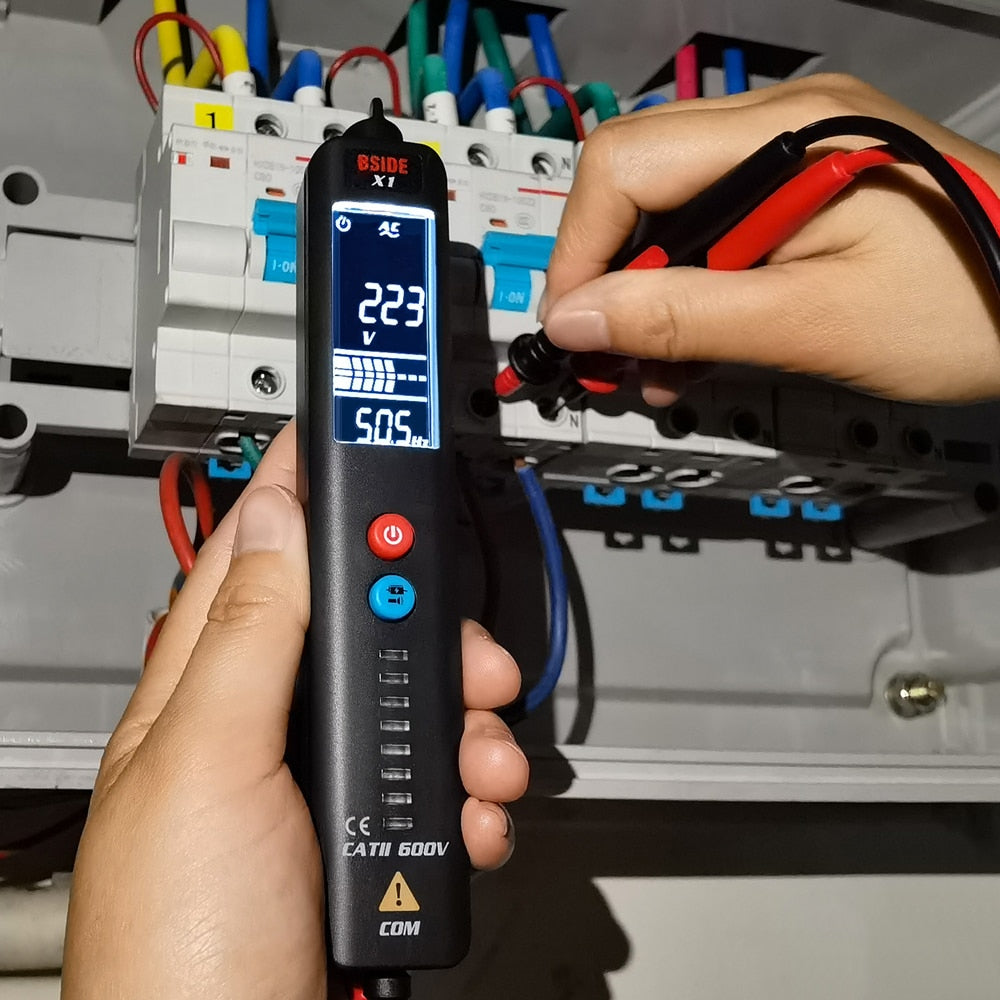 X1/X2 Voltage Detector Tester Smart Multimeter Non-contact Infrared Thermometer EBTN Display Live wire Test pencil Meter | Vimost Shop.