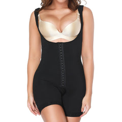 Women Shapewear Tummy Control Bodysuit Fajas Colombianas Full Body Shaper Slimming Underwear Mid Thigh Slimmer Waist Cincher