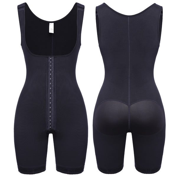 Women Shapewear Tummy Control Bodysuit Fajas Colombianas Full Body Shaper Slimming Underwear Mid Thigh Slimmer Waist Cincher | Vimost Shop.