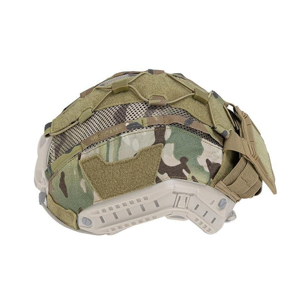Tactical Helmet Cover For Maritime Helmet with NVG Battery Pouch Hunting 3812