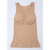 Tank Tops for Women with Built in Bra Shelf Bra Casual Wide Strap Basic Camisole Sleeveless Top Shaper with Removable Bra | Vimost Shop.