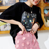 Solid Pure High Waist Applique Casual Women Mini Skirts,Spring Vintage Stylish Sexy Ladies Daily Denim Bottom