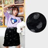 Solid Pure High Waist Applique Casual Women Mini Skirts,Spring Vintage Stylish Sexy Ladies Daily Denim Bottom