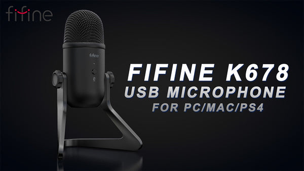 USB Microphone for Recording/Streaming/Gaming,professional microphone for PC,Mic Headphone Output&Volume Contro