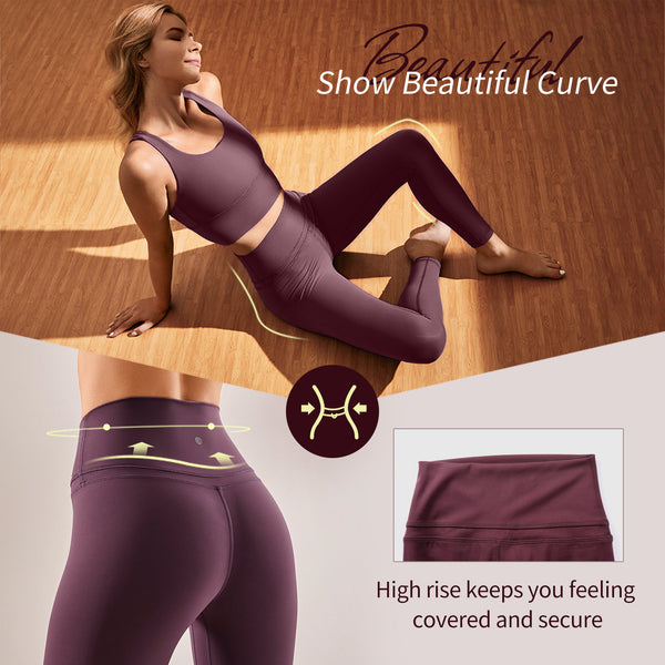 Women's Naked Feeling I High Waist Tight Yoga Pants Workout Leggings-25 Inches