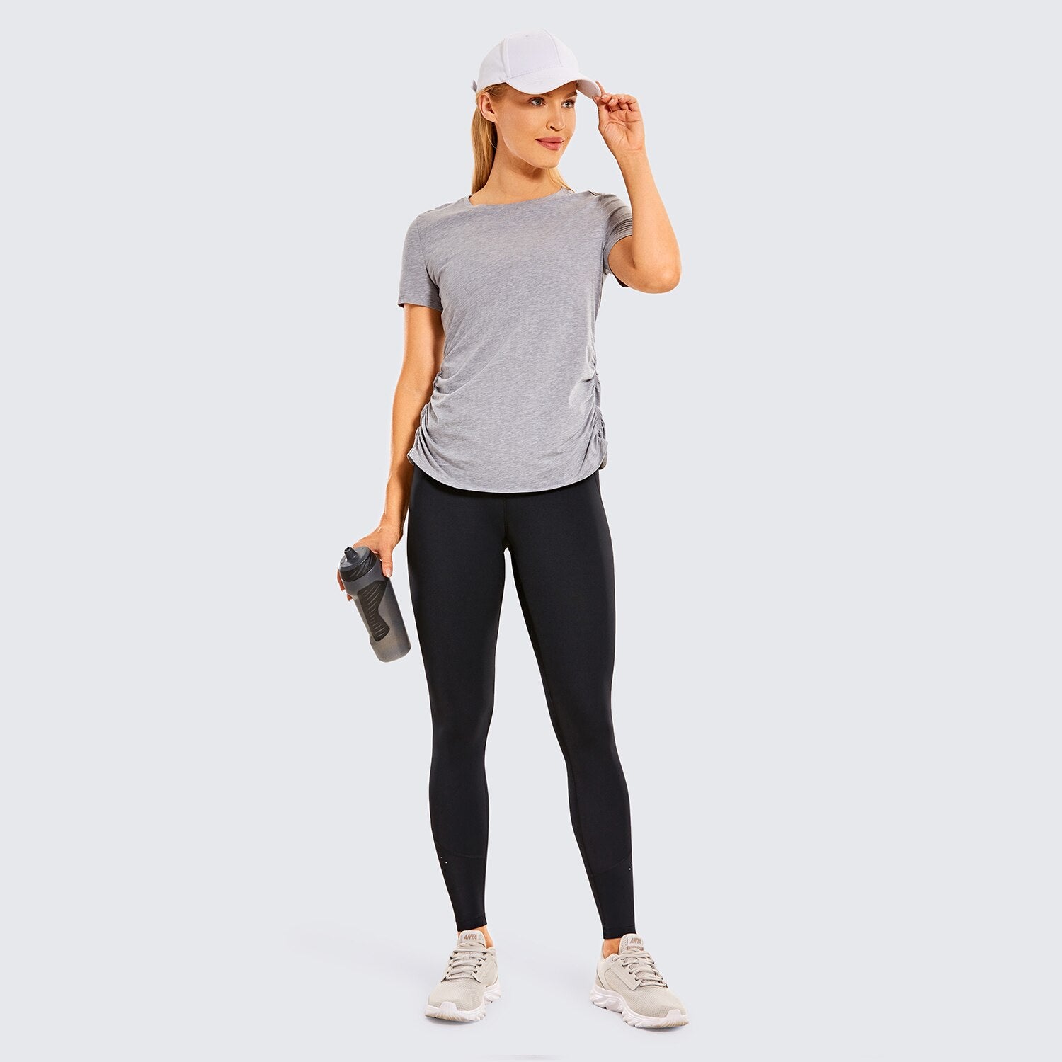 Naked Feeling Women's Workout Leggings 7/8 High Waisted Yoga Pants with Side Pocket-25 Inches