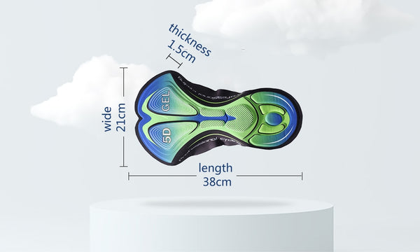 Cycling Shorts Men 5D Gel Pad Cycling Underwear Bicycle MTB Clothing Bike Shorts Shock Absorption Riding Downhill