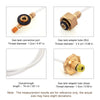 Outdoor Gas Stove Camping Stove Propane Refill Adapter Burner LPG Flat Cylinder tank Coupler Bottle Adapter Save