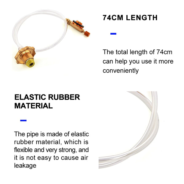 Outdoor Gas Stove Camping Stove Propane Refill Adapter Burner LPG Flat Cylinder tank Coupler Bottle Adapter Save