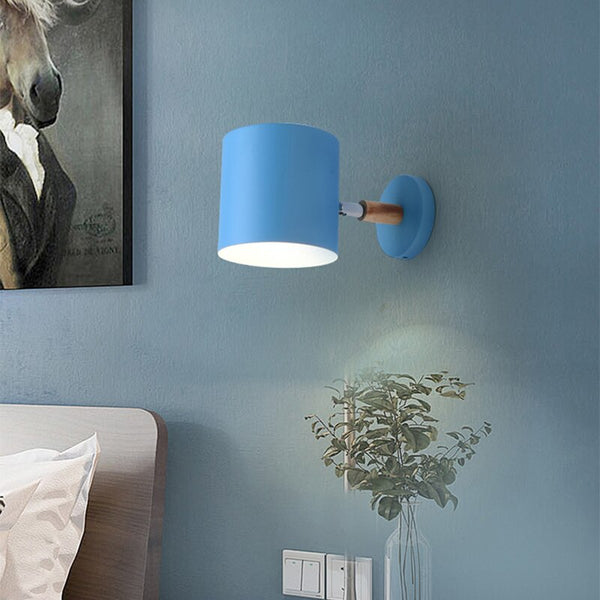 Nordic modern E27 LED wall lamp adjustable sconces light indoor bedside home kitchen bedroom living room decoration illumination