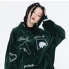 Jacket Men Esthetics Line Letter Eye Embroidery Bomber Coats Autumn Cozy Baggy Fashion Retro High Street Outwear Couple