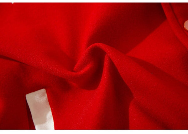 Jacket Men Cartoon Furry Sun Cloud Patch Patchwork Bomber Coats Loose Hip Hop Funny High Street Baseball Outwear Autumn