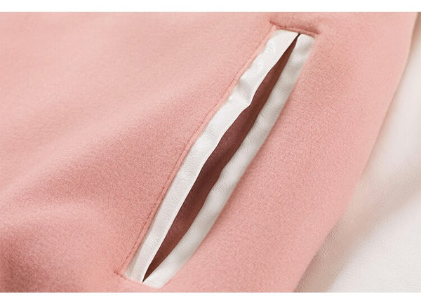 Varsity Jacket Men Cow Print Puzzle Letter Patch Bomber Coats Autumn Baggy Hipster College Style Baseball Jacket Couple