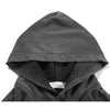 Hoodie Men Embroidery Washed Distressed Hooded Pullover Autumn Oversized Retro Punk All-match Sweatshirt Men Streetwear