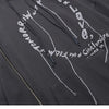 Hoodie Men Heart-shaped Letter Print Sleeves Detachable Pullover Couple Hipster Cool High Street Hooded Tops Streetwear