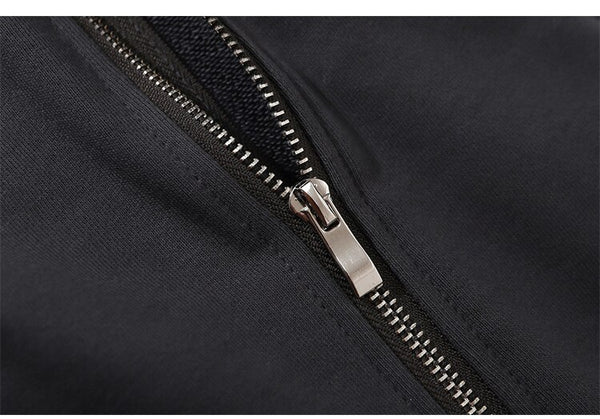 Hoodie Men Heart-shaped Letter Print Sleeves Detachable Pullover Couple Hipster Cool High Street Hooded Tops Streetwear