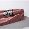 Track Jacket Men Bear Letter Print Zipper Windbreaker Coat Autumn Casual Baggy Fashion Hip Hop Jacket Couple Streetwear