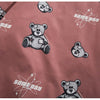 Track Jacket Men Bear Letter Print Zipper Windbreaker Coat Autumn Casual Baggy Fashion Hip Hop Jacket Couple Streetwear