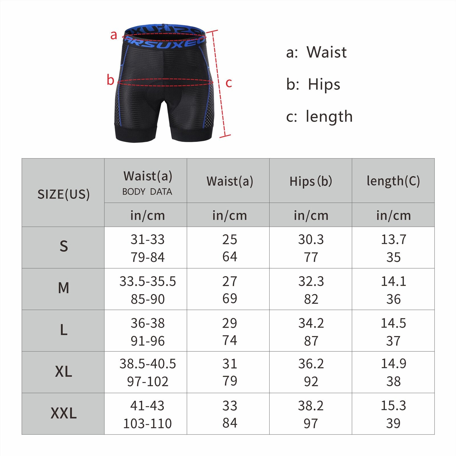 Cycling Shorts Men 5D Gel Pad Cycling Underwear Bicycle MTB Clothing Bike Shorts Shock Absorption Riding Downhill
