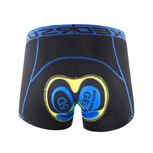 Cycling Shorts Men 5D Gel Pad Cycling Underwear Bicycle MTB Clothing Bike Shorts Shock Absorption Riding Downhill