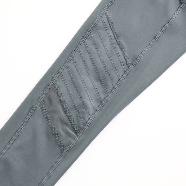 Women's Naked Feeling Workout Leggings 25 Inches - High Waisted Moto Leggings Mesh Yoga Pant