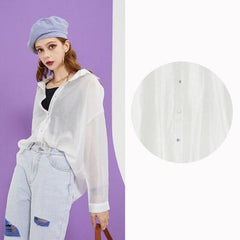 Solid Pure Chic Single Breasted Casual Minimalist Shirt Women,Summer Vintage Stylish,Korean Ladies Daily Top