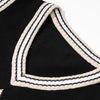 Graphic Applique Chic Casual Women Waistcoat,Autumn Chic Sleeveless Korean Office Ladies Daily Knitted Jackets | Vimost Shop.