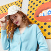 Solid Pure Chic Single Breasted Knit Casual Women Cardigan Autumn Vintage Full Sleeve Girly Sweety Basic Daily Top | Vimost Shop.