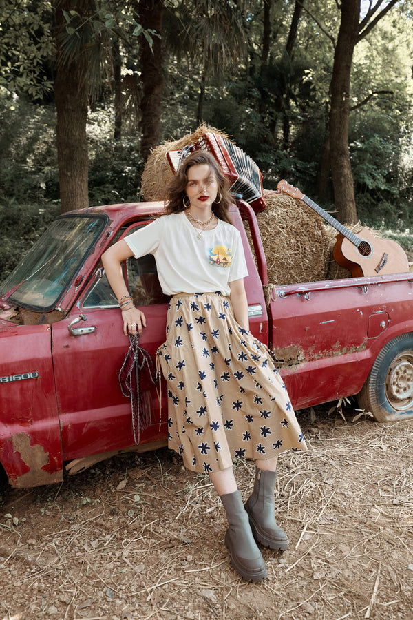 Harajuku Graphic Print Casual T-Shirts Women Top Autumn Short Sleeve Korean Ladies Basic Daily Tee | Vimost Shop.