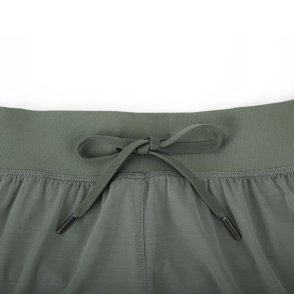 Women's Workout Running Shorts with Liner 2 in 1 Athletic Quick-dry Sports Shorts with Pocket- 3 Inches