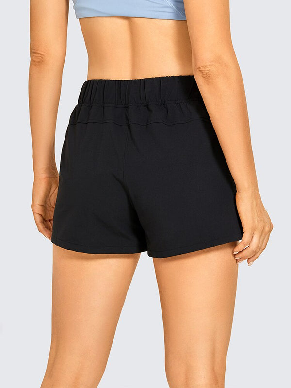 Women's Water Resistant Stretch Hiking Shorts with Pockets Breathable Quick Dry Shorts with Belt - 6 Inches